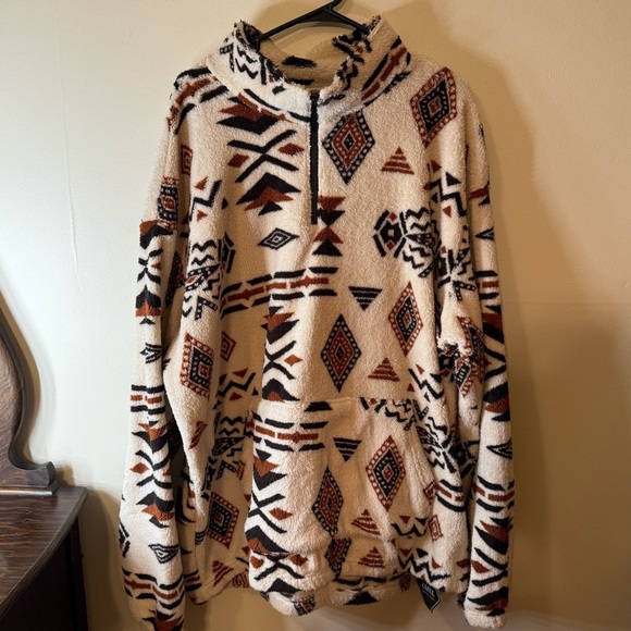 Zaful Black and Brown Zip Up Jacket - Picture 1 of 5
